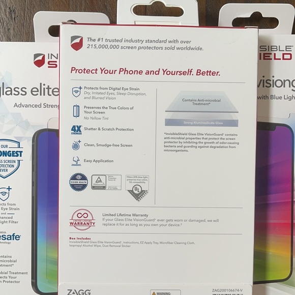Glass Screen Protector iPhone 12 Pro Max - Picture 2 of 2